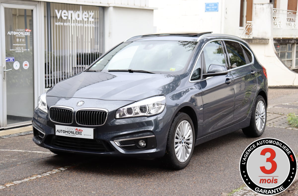 BMW Série 2 220d Active Tourer 2.0 d 190 Luxury BVA8 (TO, Sièges Cuir Elec/Chauffants, LED, Suivi BMW...) — 1