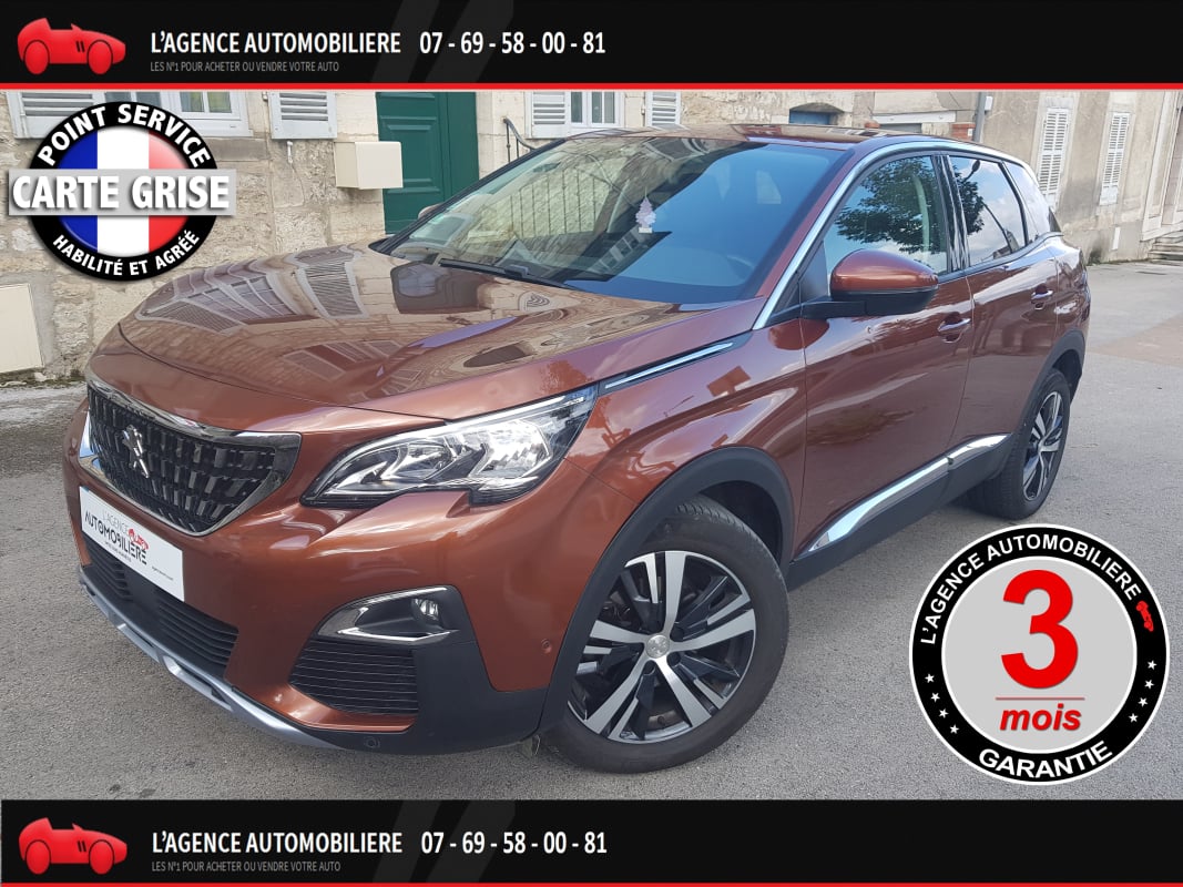 Peugeot 3008 II 1.6 BlueHDi S&S ALLURE BUSINESS 120 CV CH GAR 3 MOIS — 1