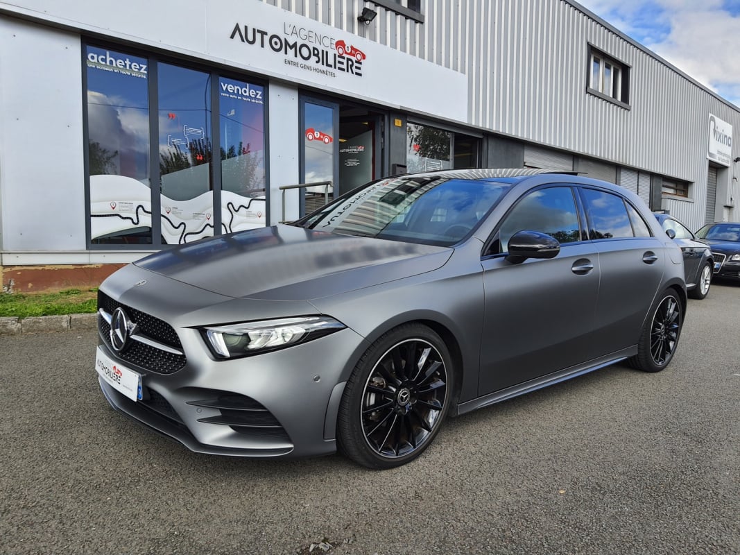 Mercedes-Benz Classe A 200 AMG LINE GARANTIE 12 MOIS COULEUR RARE GRIS MAT — 1