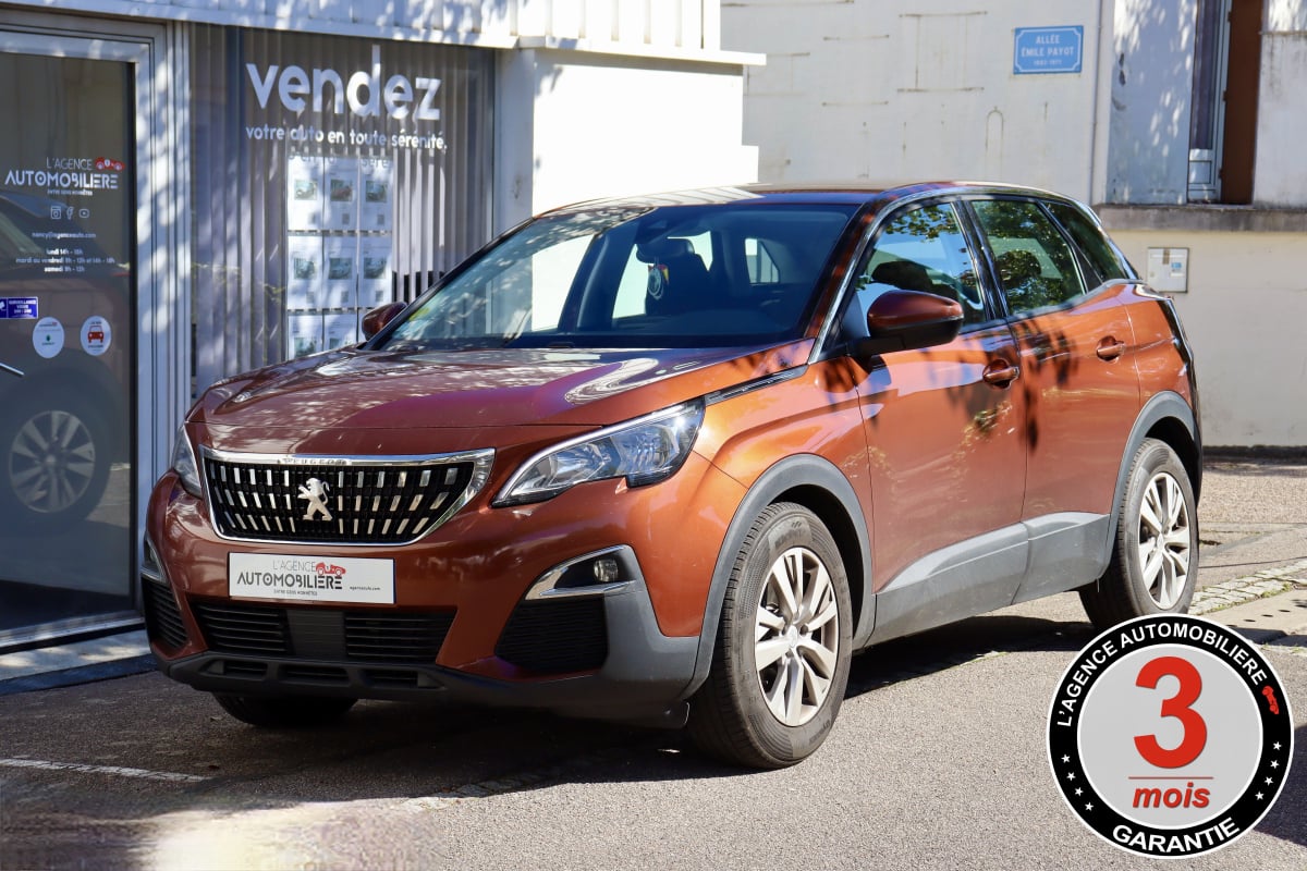 Peugeot 3008 II 1.6 BlueHDi 120 Active EAT6 (I-Cockpit, LED, Radars de Recul, Suivi Peugeot à Jour...) — 1