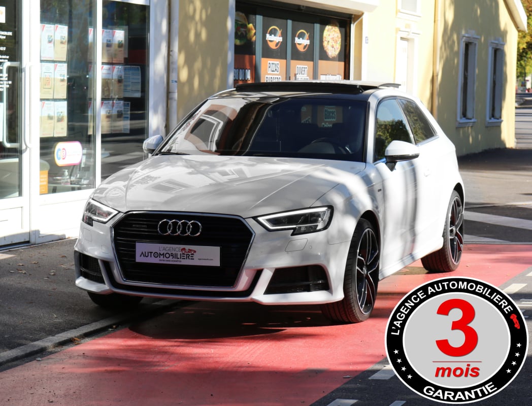 Audi A3 Facelift 2.0 TDI 184 S-Line Plus Quattro S-Tronic (Origine France, TO, Virtual, JA19''...) — 1
