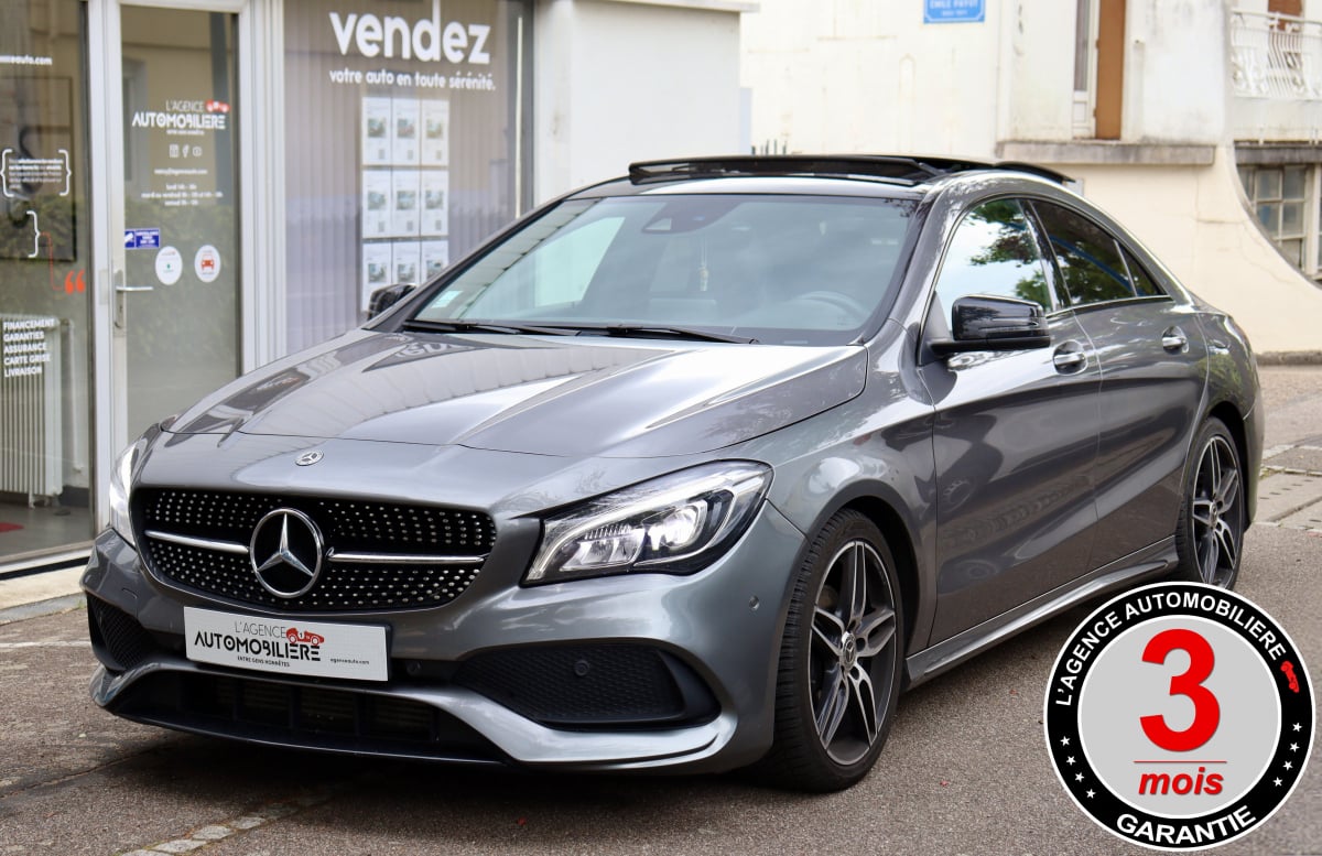 Mercedes-Benz Classe CLA Ph2 200d 136 Fascination Pack AMG 7G-DCT (Feux LED ILS, TO, Cam, Angle Morts...) — 1