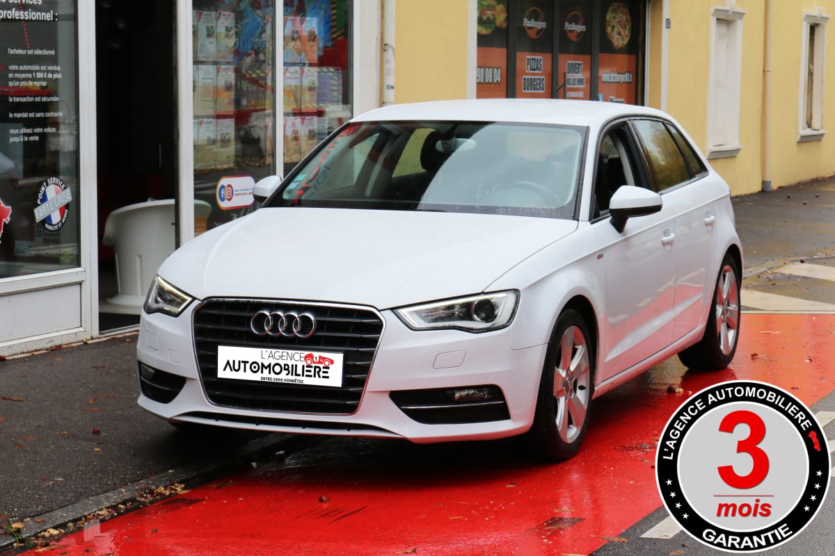 Audi A3 Sportback 2.0 TDI 150 S-line BVM6 (AUX, LED, Alacantara/cuir...) — 1