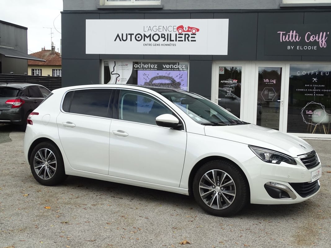 Peugeot 308 1.2 PURETECH 130 ALLURE TOIT PANORAMIQUE CAMERA ADML RADAR AV AR — 1