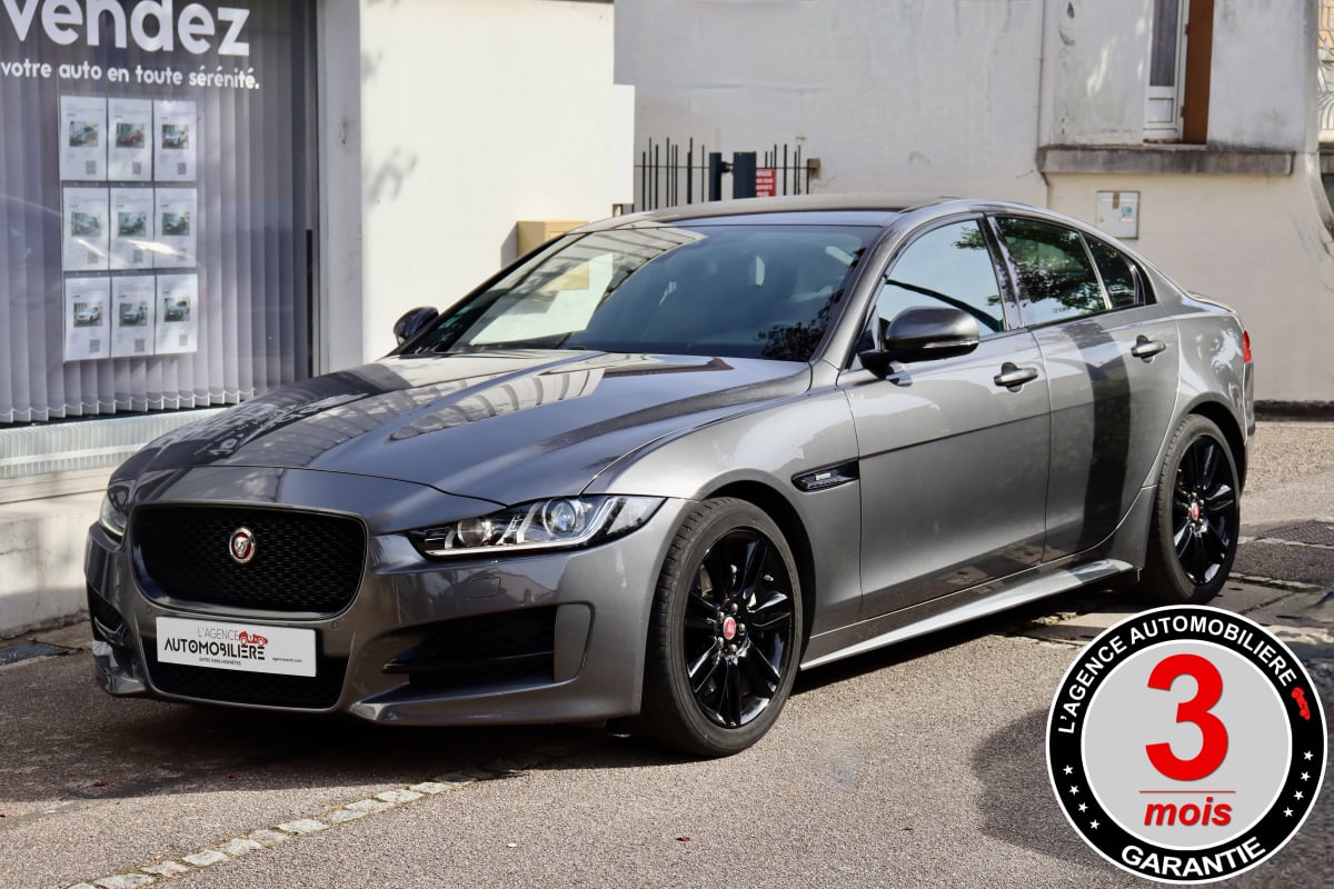 Jaguar XE 2.0 D 180 R Sport Black Pack BVA8 (1ère Main, Pack Hiver Offert...) — 1