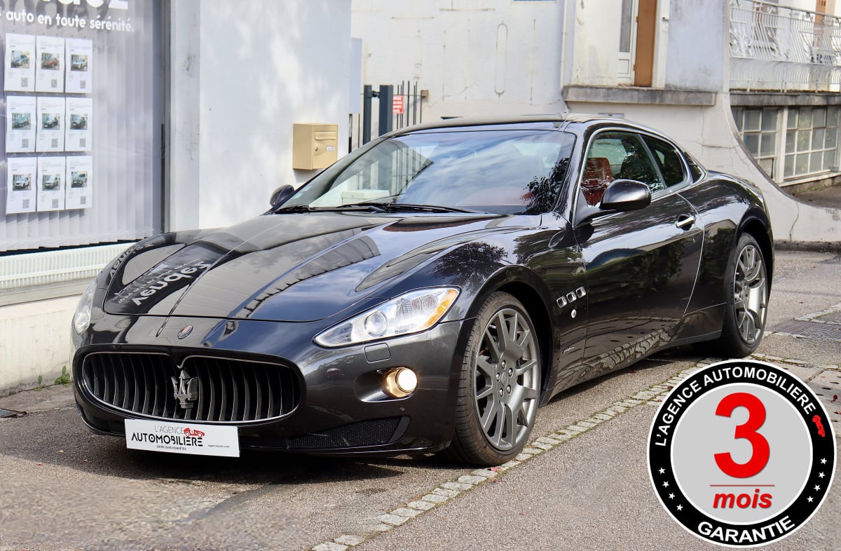 Maserati Granturismo Sport 4.2 V8 405 BVA6 (Grise Foncée, Moteur Ferrari, Pas de Malus..) — 1