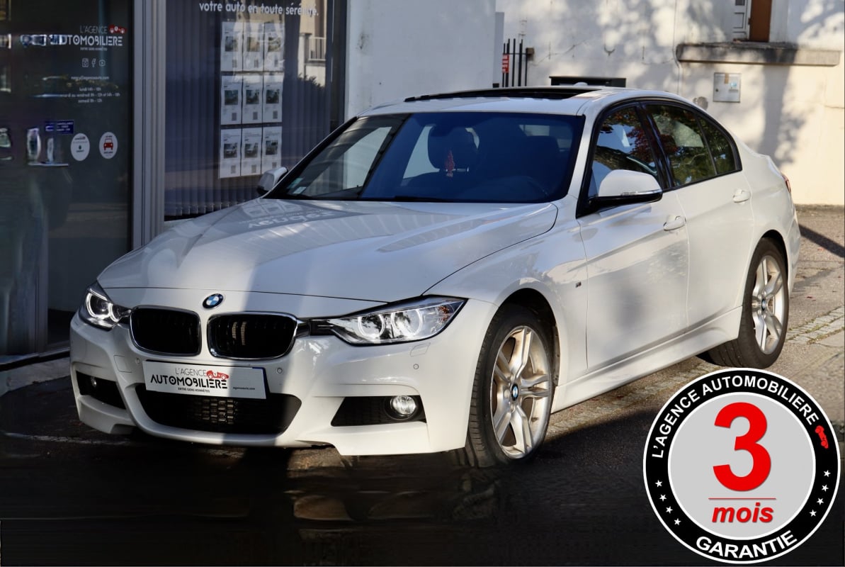 BMW Série 3 (F30) 320d xDrive 2.0 d 184 M Sport BVA8 (Toit Ouvrant, Caméra, Alcantara) — 1