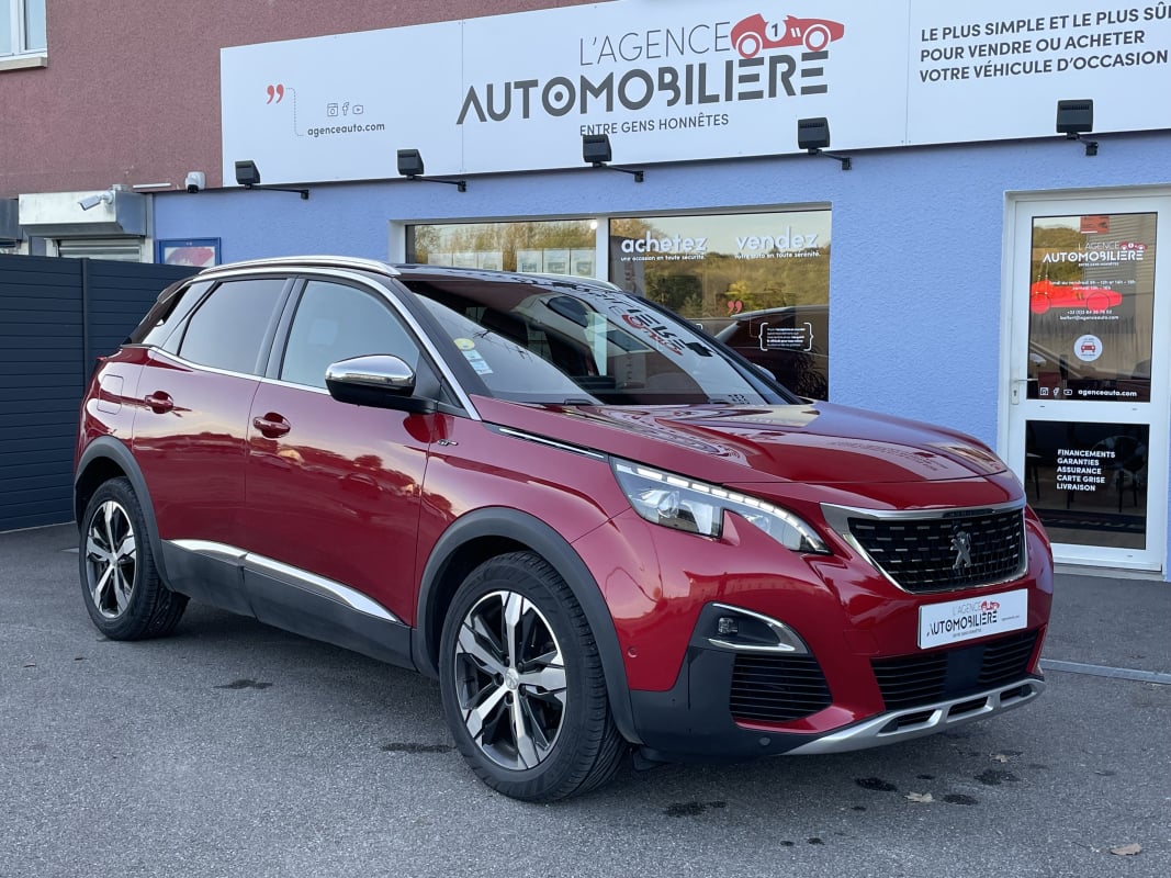 Peugeot 3008 2.0 BlueHDI 180 GT S&S EAT6 1ère main — 1