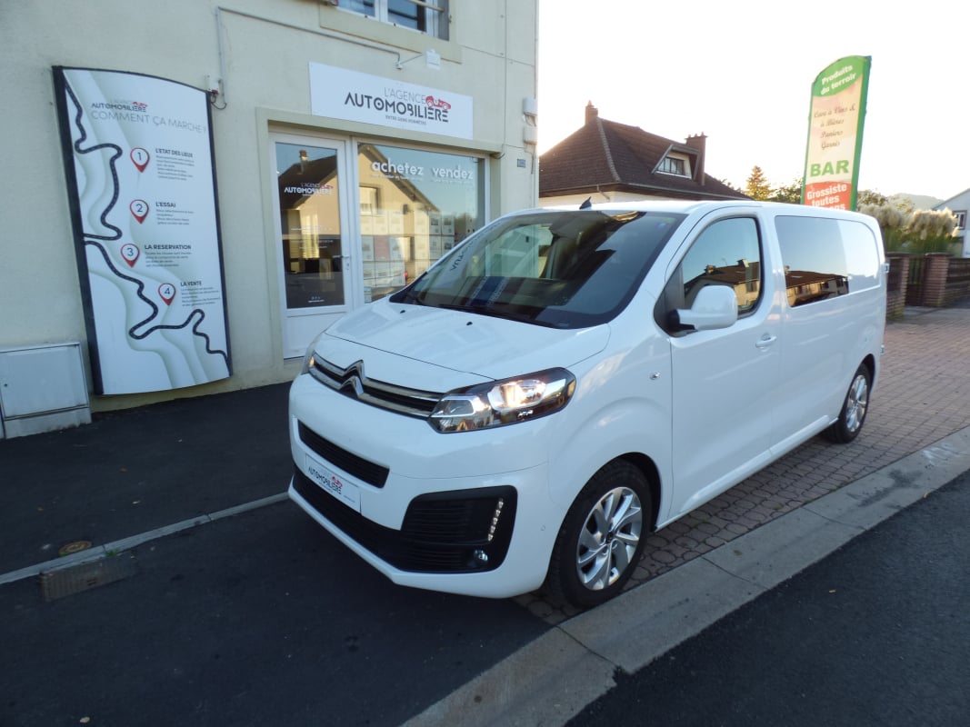 Citroen Jumpy Combi 2,0 BlueHDi 150 Atlande BVM6 Fourgon Moyen Double Cabine TVA Non Récupérable — 1