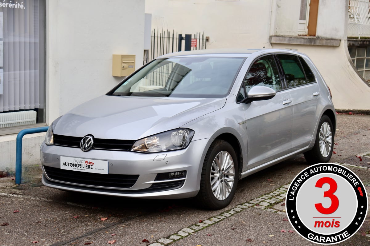 Volkswagen Golf VII 1.4 TSI 125 Cup DSG7 (Palettes au volant, Caméra et radars...) — 1