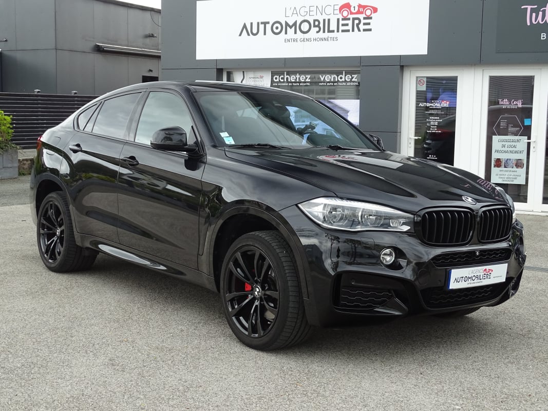 BMW X6 3.0 313 cv 40D M SPORT BVA BLACK EDITION - HIFI HARMANN KARDON — 1
