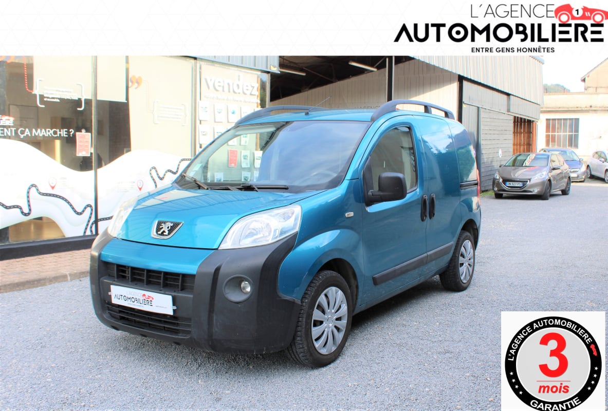 Peugeot Bipper FOURGON 1.4 HDI 70 PACK CD CLIM DBLE PORTE — 1