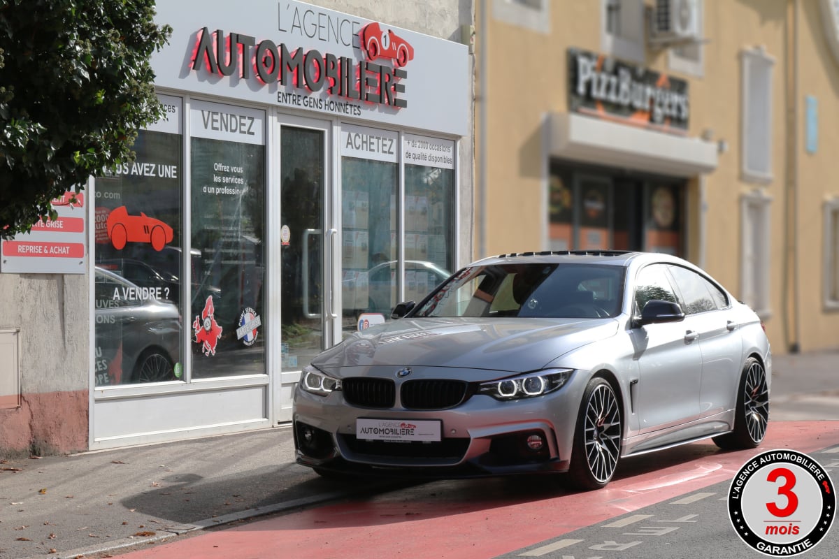 BMW Série 4 440i 326 M Performance xDrive BVA8 (TO, H&K, Sièges élec. / mémoire / chauffants, Carbon,...) — 2
