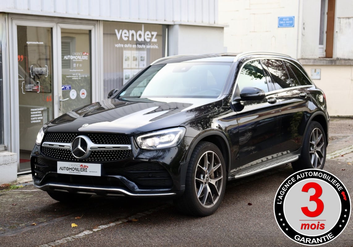 Mercedes-Benz Classe GLC 220d 194ch 4Matic AMG Line 9G-Tronic (1ère Main, CarPlay, Eclairage d'Ambiance...) — 1