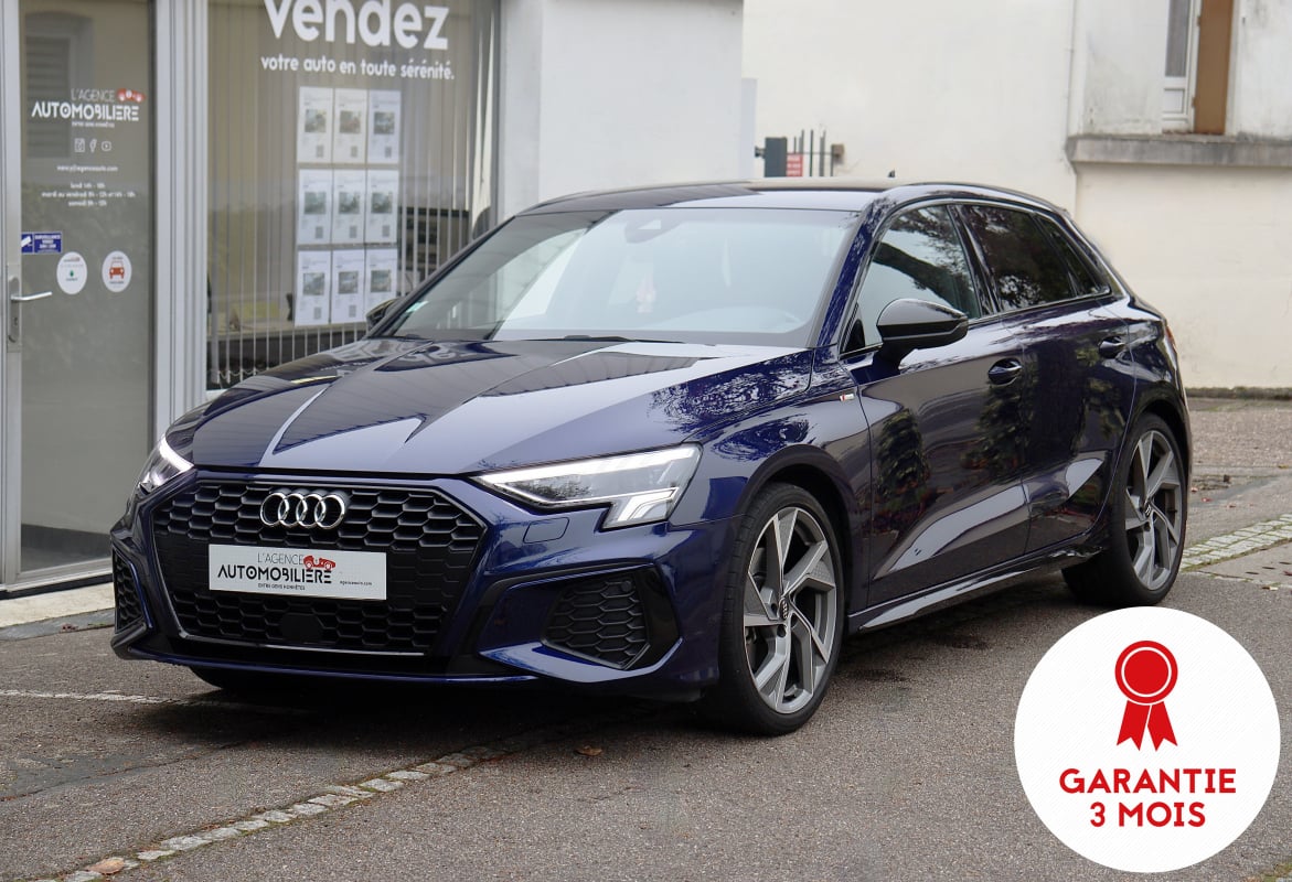 Audi A3 Sportback 35 TFSI 150 S Line BVM6 (Origine France, Virtual Cockpit, LED..) — 1