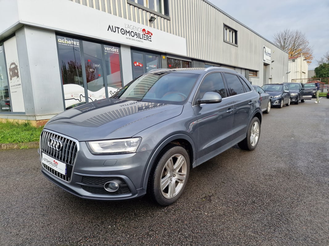 Audi Q3 2.0 TDI 140CH S-LINE GPS / TOIT PANO OUVRANT / CAMERA GARANTIE 1 AN — 1