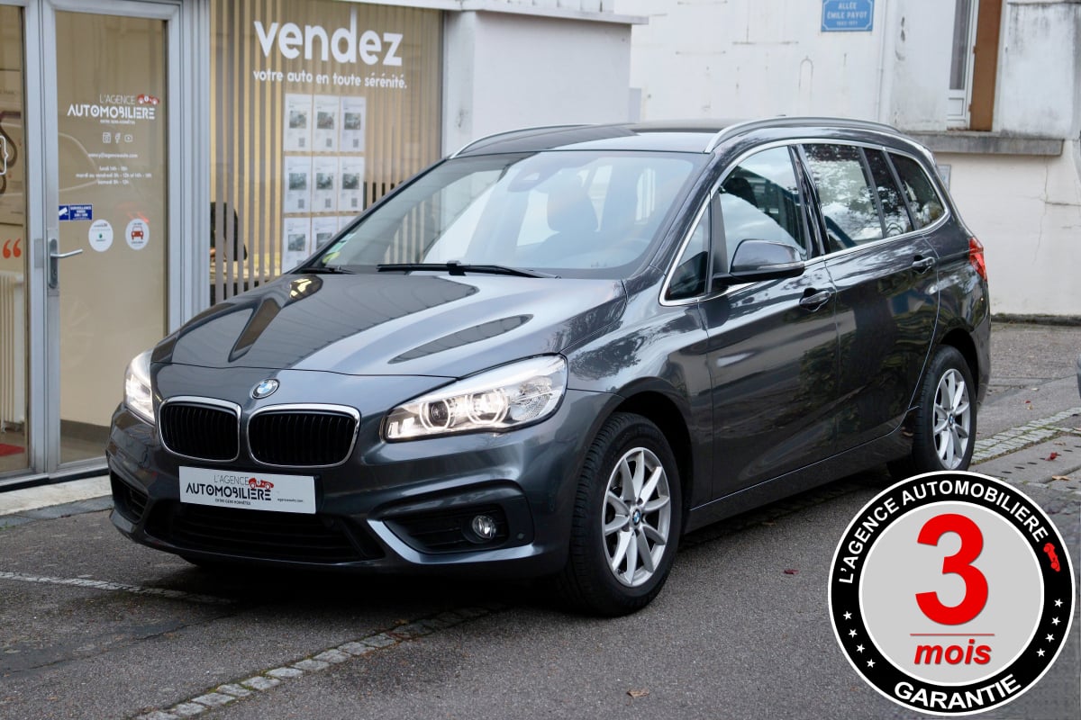 BMW Série 2 Gran Tourer 216d Business Design BVA 7 Places ( Origine FR, 2ème Main, Suivi BMW) — 1