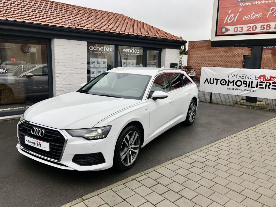 Audi A6 V AVANT 40 TDI 204 S LINE S TRONIC HYBRID CUIR JA 19 — 1