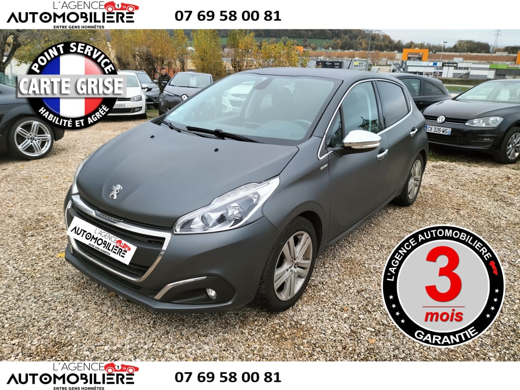 Peugeot 208 1.2 VTi 12V 82 cv GARANTIE 3 MOIS — 1