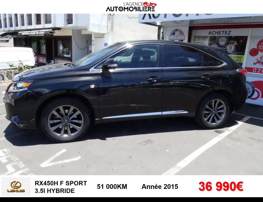Lexus RX RX450H 4WD F SPORT — 9