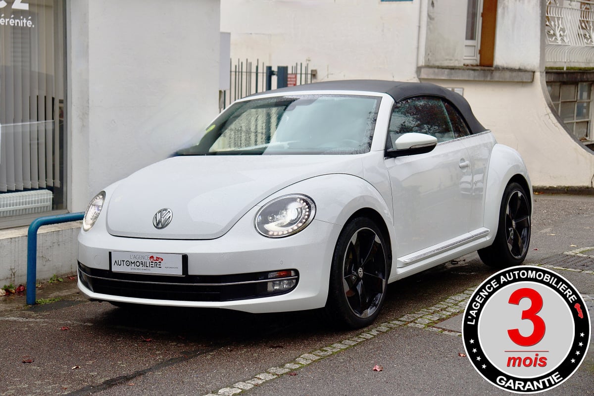 Volkswagen Coccinelle Cabriolet 1.6 TDI 105 Fender BVM5 (Rotors, Radars..) — 1