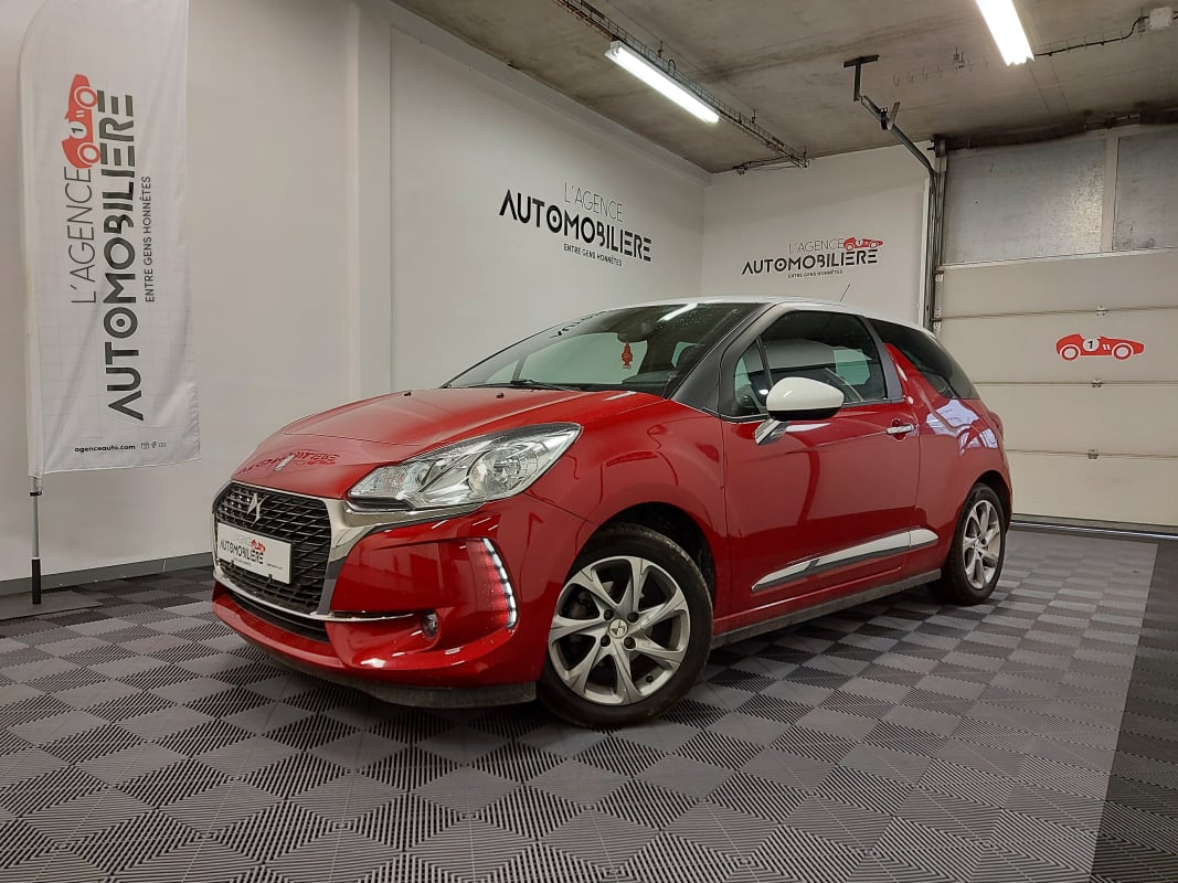 DS DS 3 (2) 1.2 PURETECH 110 S&S SO CHIC EAT6 + HISTORIQUE COMPLET — 1