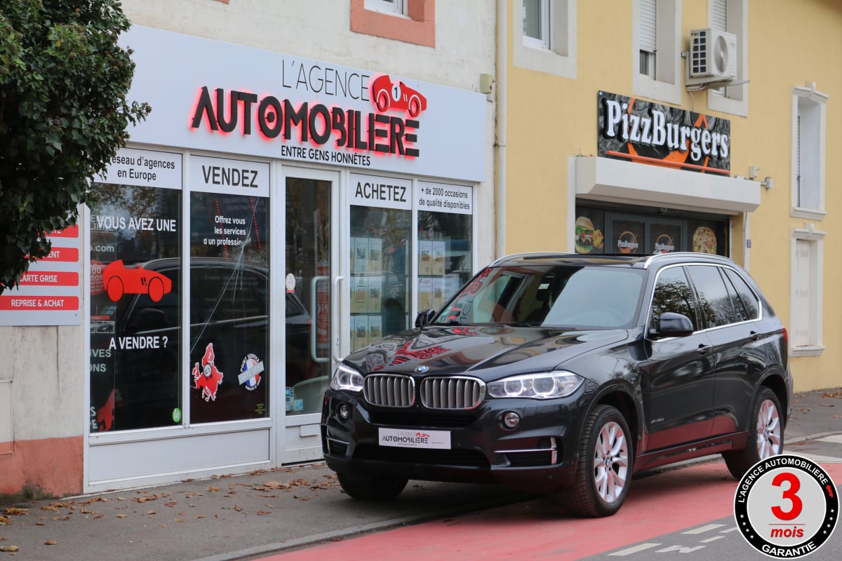 BMW X5 40d 3.0 313 Exclusive xDrivedA 7 Places (TO, H&K, Origine France, 2ème main...) — 1