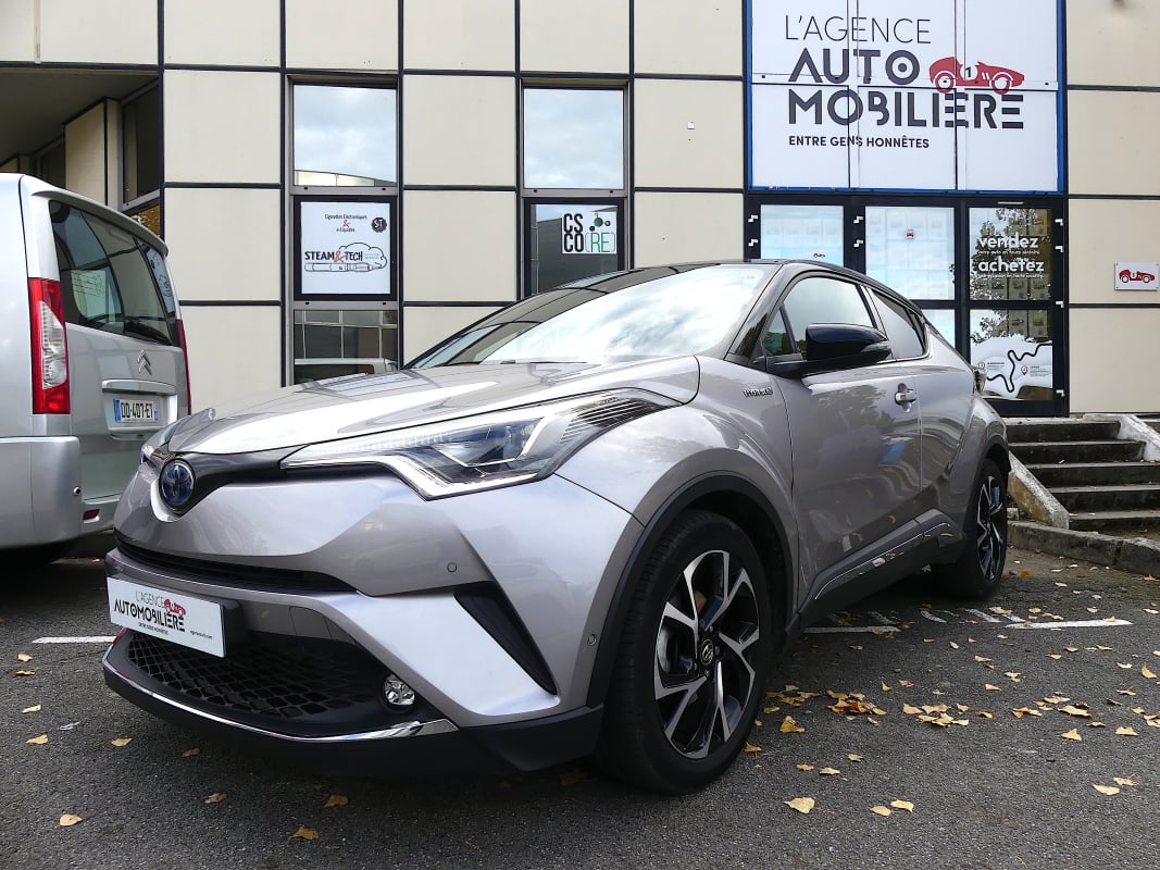 Toyota C-HR Toyota C-HR 122cv Hybride COLLECTION CUIR GREGE — 1