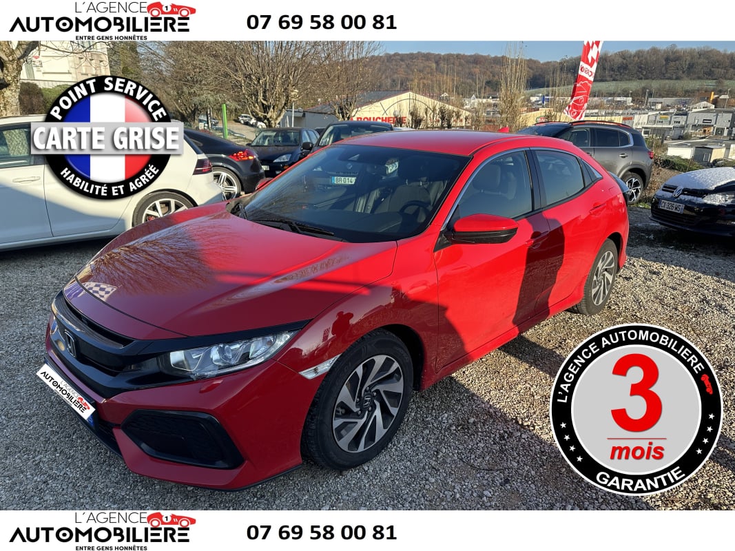 Honda Civic X (FC/FK) 5 portes 1.0 i-VTEC 12V Turbo 129 cv — 1