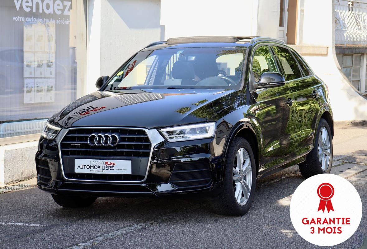 Audi Q3 Ph2 Quattro 2.0 TDI 150 S Line S Tronic 7 (To, Sièges chauffants, Régulateur) — 1