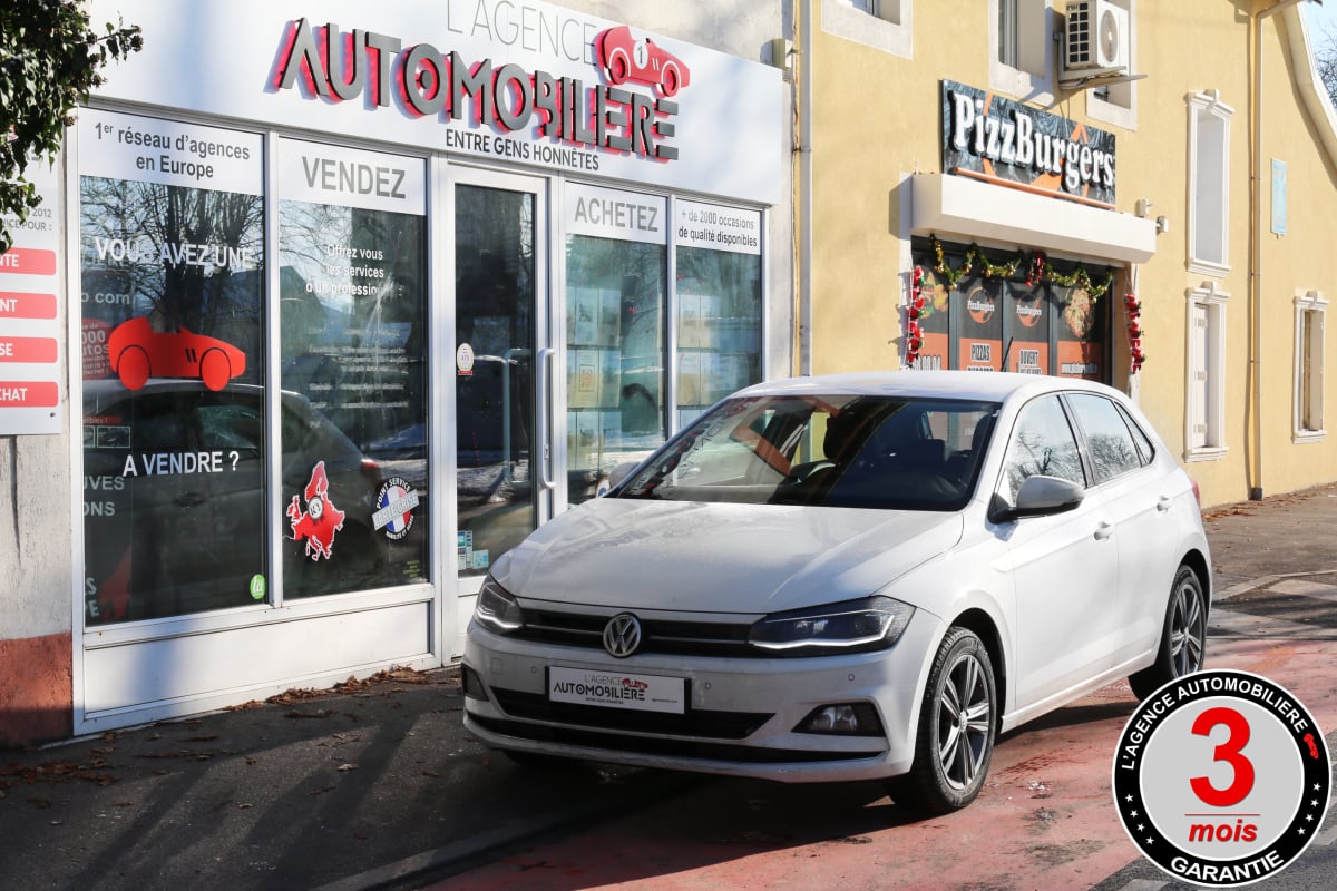 Volkswagen Polo 1.0 TSI 95 CARAT BVM5 (Origine France, Sièges Chauffants, CarPlay,...) — 1