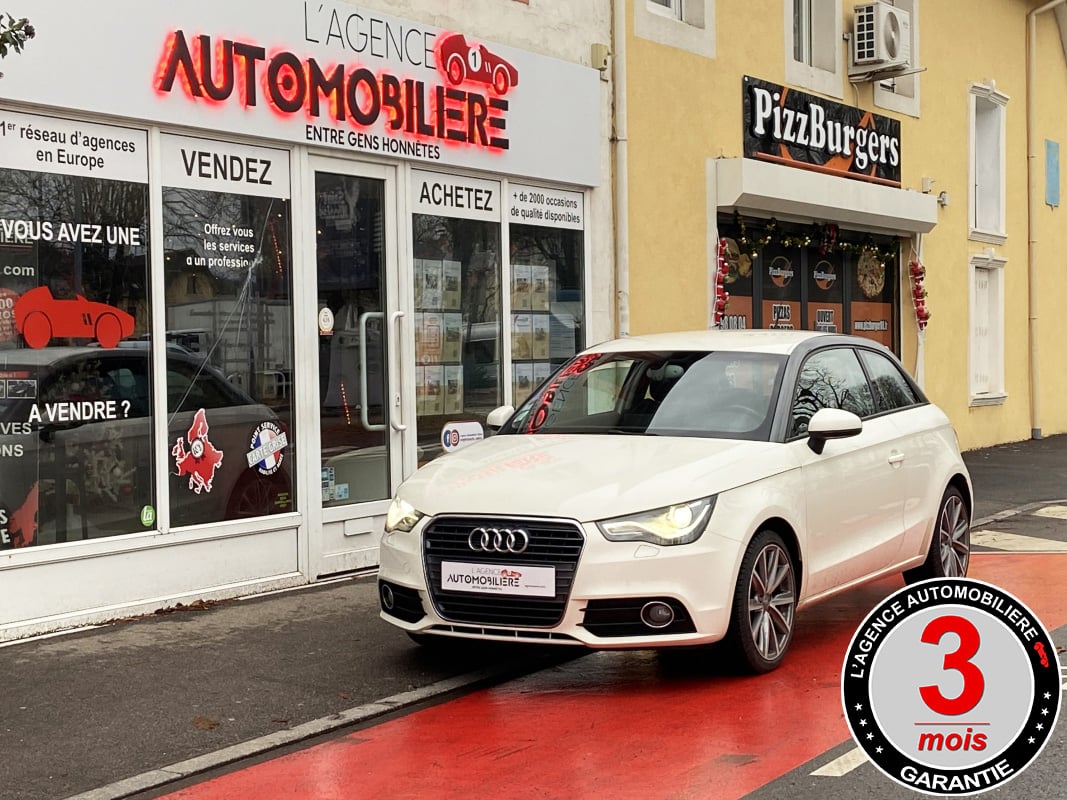 Audi A1 1.4 TFSI 122 S-Tronic7 (GPS, JANTES ALU 17', RADARS DE RECUL ARR, INT CUIR, ...) — 1