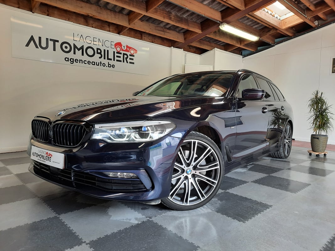BMW Série 5 520d Break Pack Sportline 2.0d 190Ch Boite Steptronic/ Premium Sélection 12/23 — 1