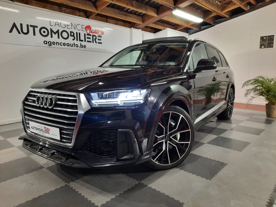 Audi Q7 E-tron Quattro Hybride 258CH Stronic / TVA/ Garantie 12 Mois — 1