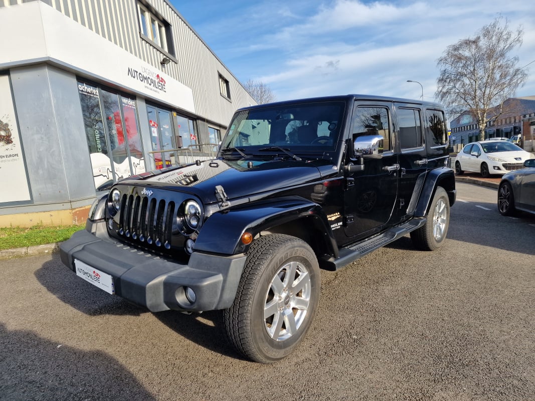 Jeep Wrangler 2.8 CRD 200CH UNLIMITED SAHARA BVA GARANTIE 1 AN — 1