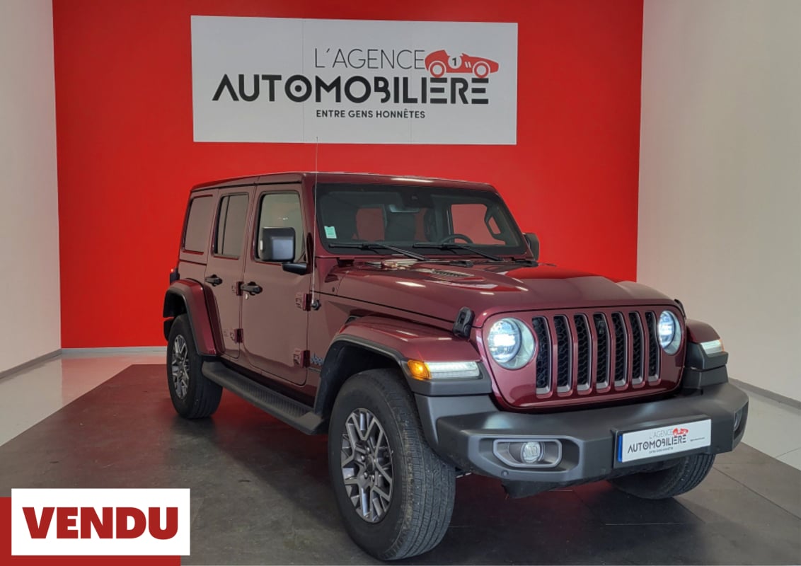 Jeep Wrangler UNLIMITED 2.0I T 272 SAHARA BVA HYBRIDE 80TH — 1