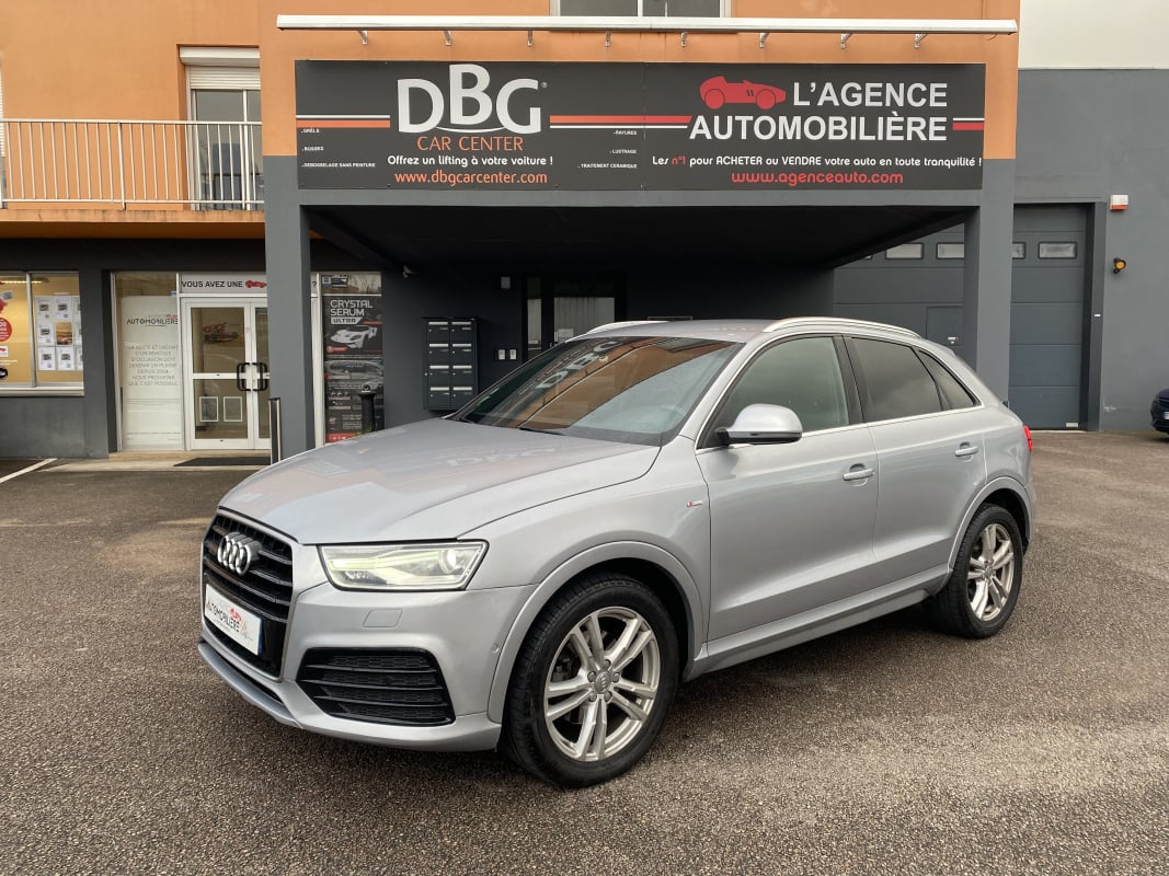 Audi Q3 2.0 TDI 184 CH S Line Quattro S Tronic 7 - Seconde Main - CT Vierge - Suivi Audi - Caméra de Recul — 1