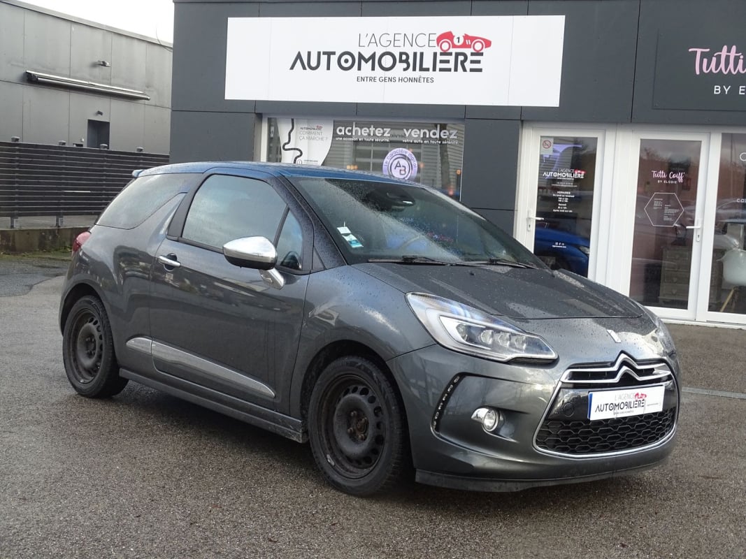 DS DS 3 1.6 BLUE HDI 120 SPORT CHIC PHARES FULL LEDS — 1
