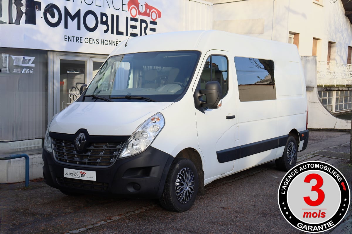 Renault Master L2H2 2.3 DCI 110 Tech 7 Places (Caméra, GPS, Régulateur) — 1