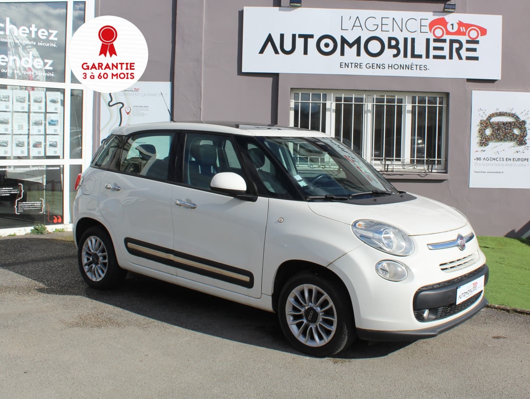 Fiat 500L 95 cv- 1.4- MPI 1- LOUNGE - TOIT PANORAMIQUE — 1