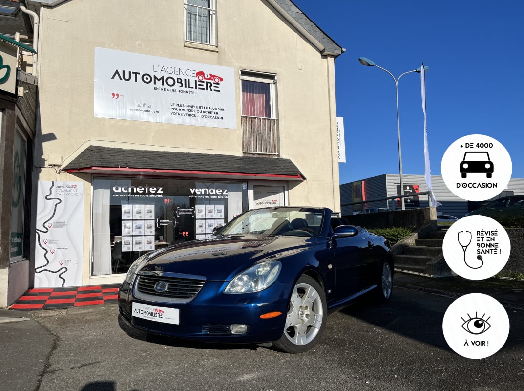 Lexus SC SC430 4.3L V8 286CV COUPE CAB PHASE 1 — 1