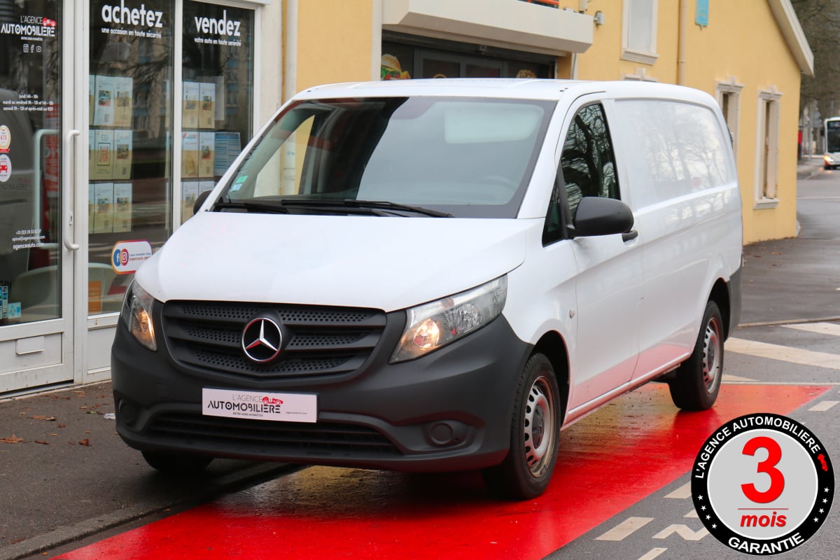 Mercedes-Benz Vito Fourgon 111 CDI 114cv Long Pro (GPS, Caméra de recul,...) — 1