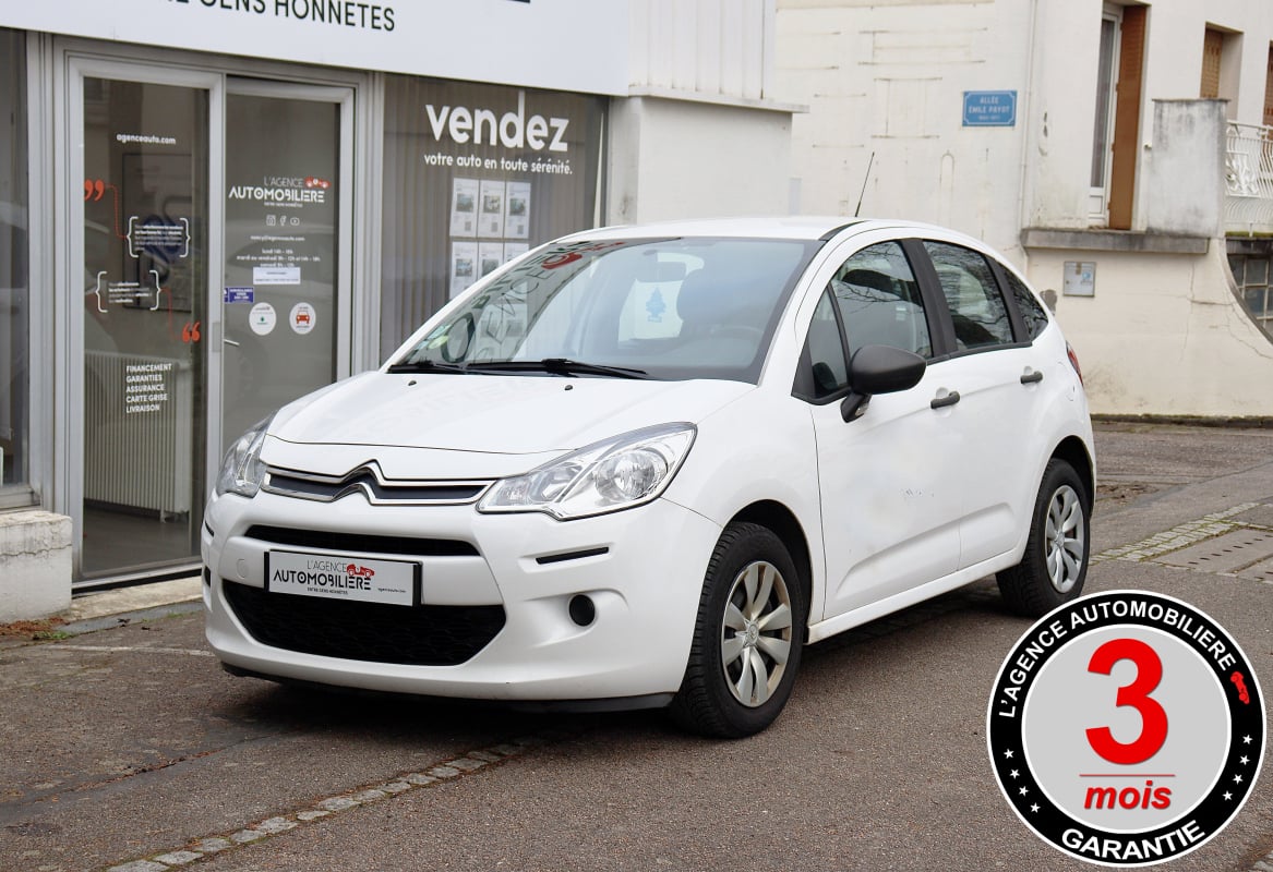 Citroen C3 II 1.6 BlueHDi 75 Société 2 Places (TVA Non Récup) — 1