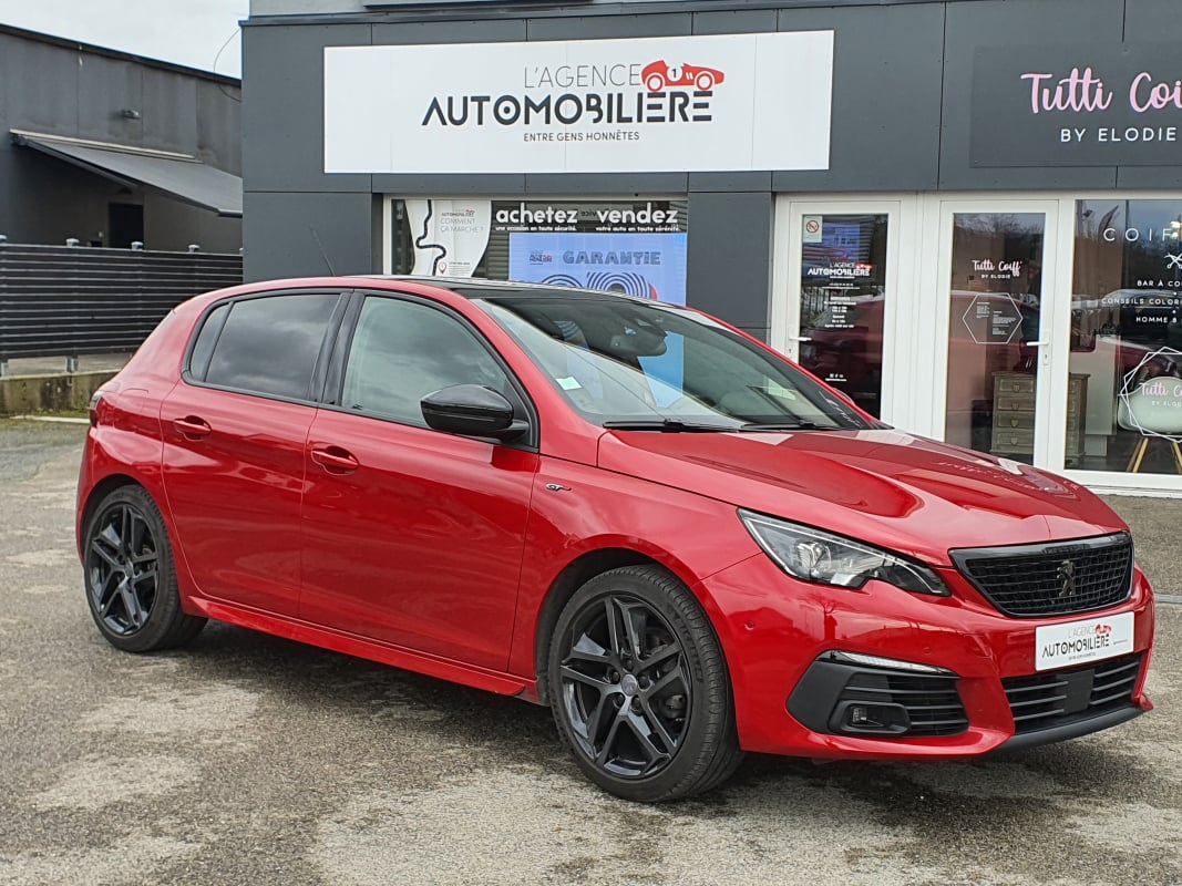 Peugeot 308 GT PACK 1.2 PURETECH 130 EAT8 PANORAMIQUE I COCKPIT -BLACK PACK- — 1