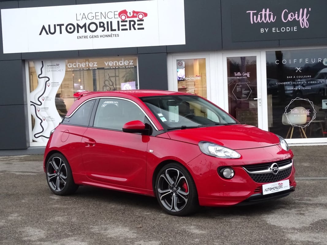 Opel Adam S 1.4 Turbo Ecotec 150 ch BVM6 — 1
