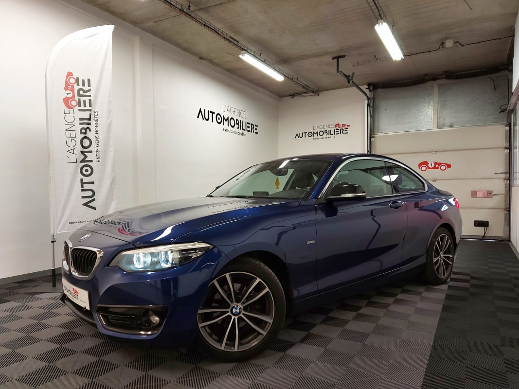 BMW Série 2 (F22) COUPE 218I 136 SPORT + TOIT OUVRANT — 1