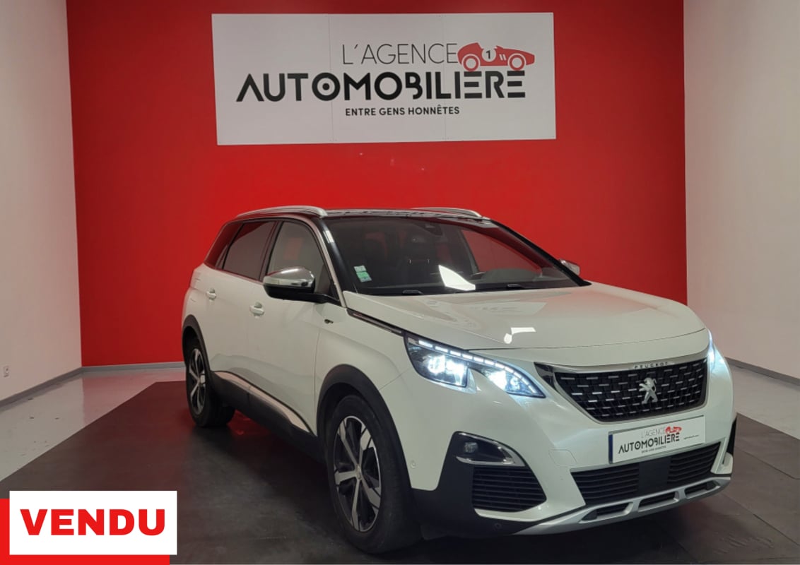 Peugeot 5008 2.0 BLUEHDI 180 GT EAT 7P + ATTELAGE — 1