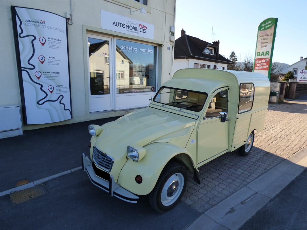 Citroen 2CV 6 AK400 Fourgonnette BVM4 AM2A 602cc — 1
