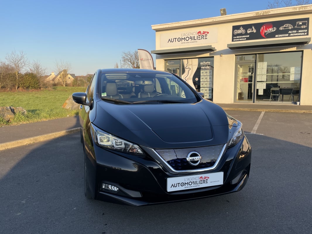 Nissan Leaf 150 122 40 KWH TEKNA BI-TON NOIR/GRIS — 1