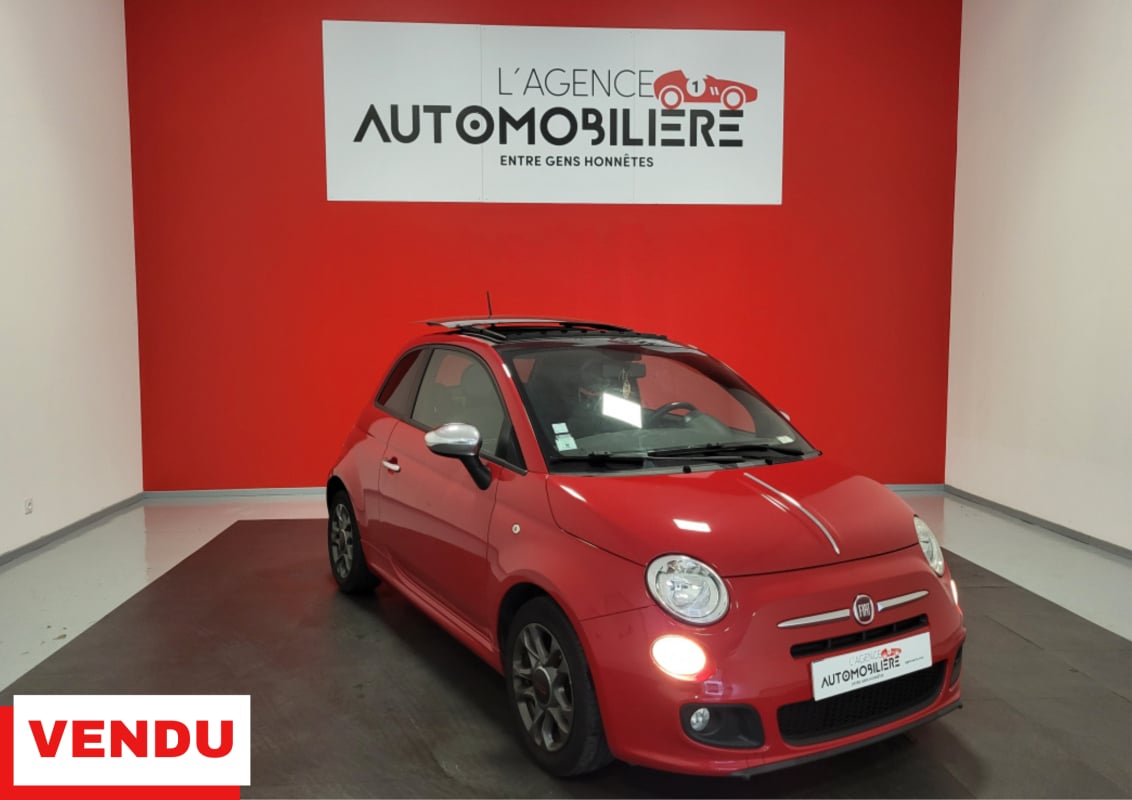 Fiat 500 1.2 70CV FINITION S TOIT PANO OUVRANT — 1